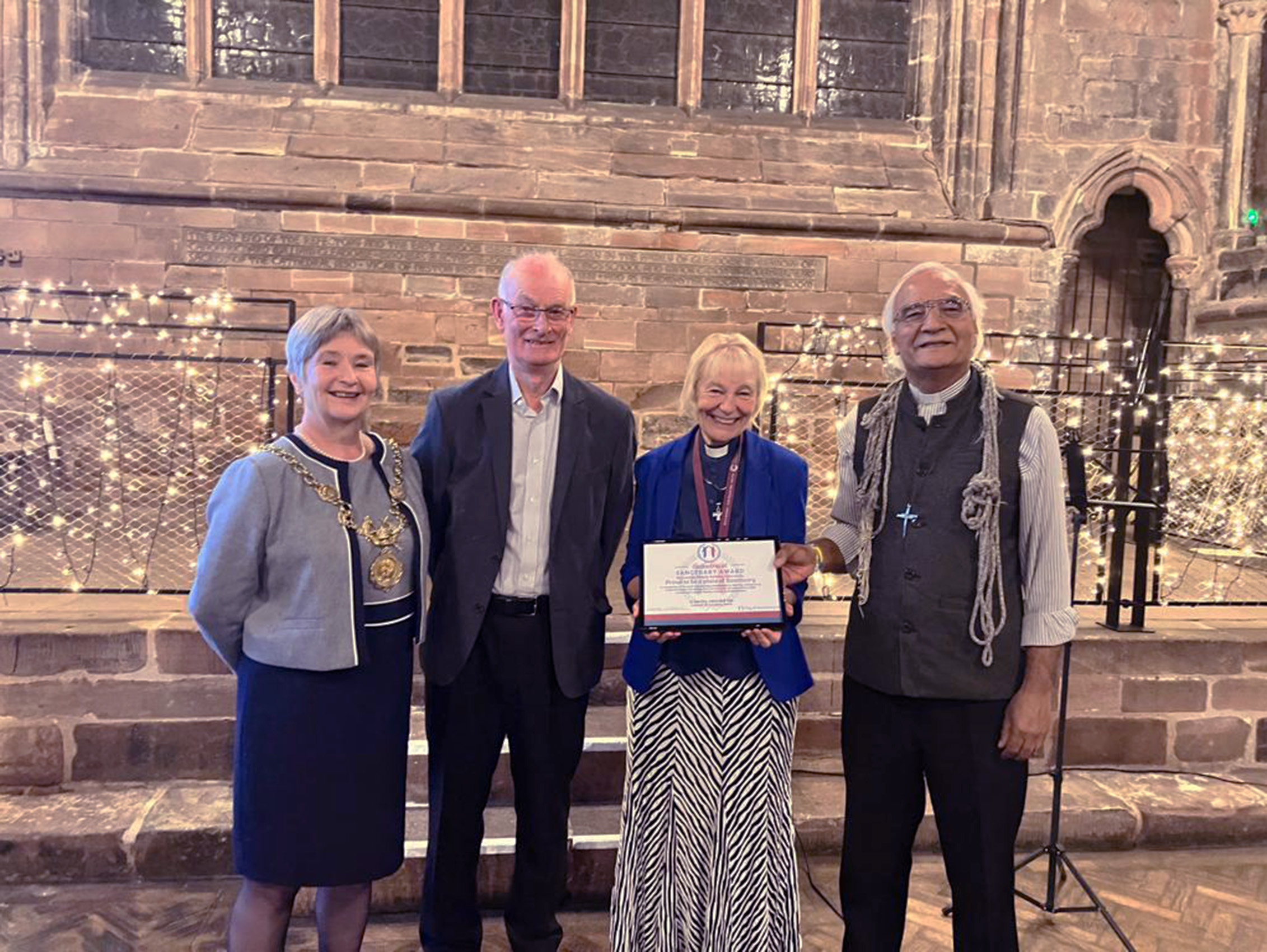Chester Cathedral  becomes ‘Cathedral of Sanctuary’